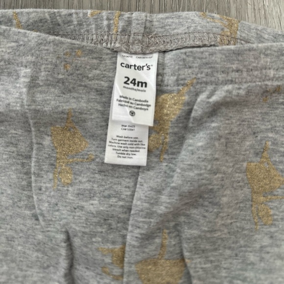 Carter’s Ballerina Glitter leggings - Picture 2 of 2